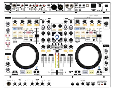 Denon DJ MC 6000 Skin White